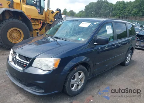 2013 Dodge Grand Caravan Sxt из США, поврежденный, VIN 2C4RDGCG0DR591018